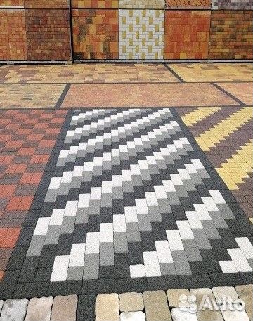 Тротуарная плитка новая
