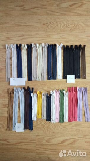 Замок молния СССР, пластик и металл