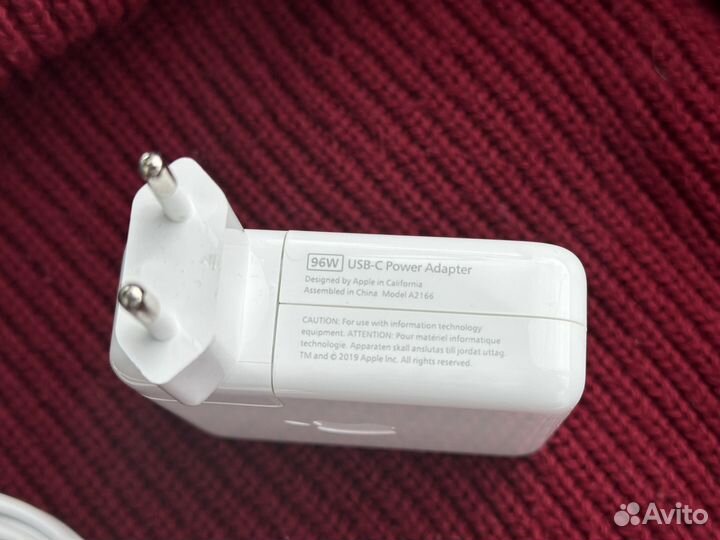 Зарядное устройство Apple 96w Power USB-C