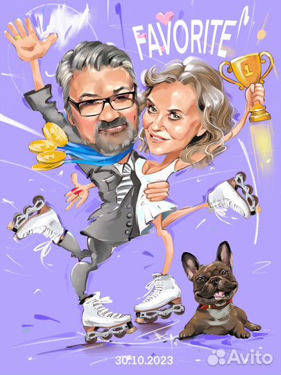 Портрет по фото на заказ