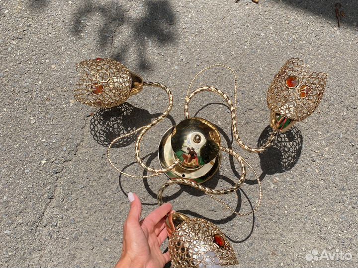 Люстра потолочная бу