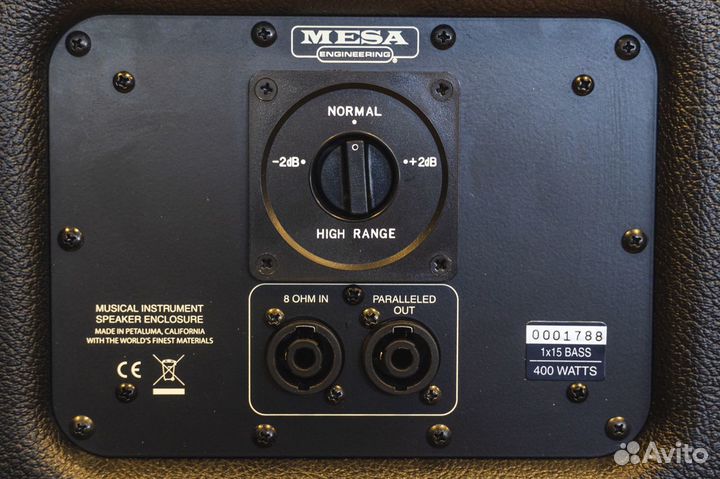 Mesa Boogie 1x15 Subway Ultra-Lite Bass Cabinet
