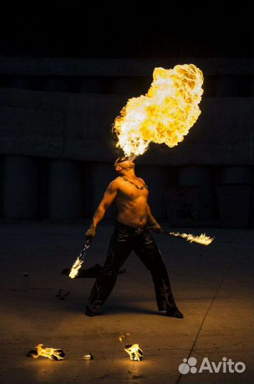 Фаер шоу, огненно-пиротехническое шоу