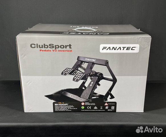 Fanatec Pedals V3 inverted. Новые. В Наличии