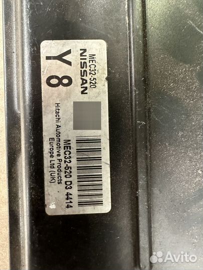 Эбу nissan almera n16, primera р12, classic