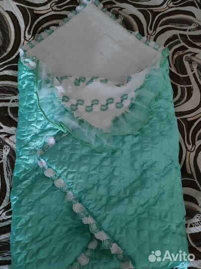 Одеяло для новорожденного на выписку