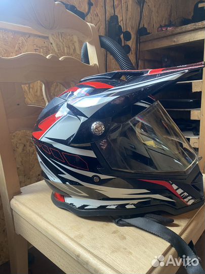 Шлем кроссовый XL