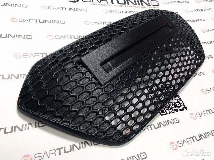 Накладка на решетку Хендай Солярис Hyundai Solaris