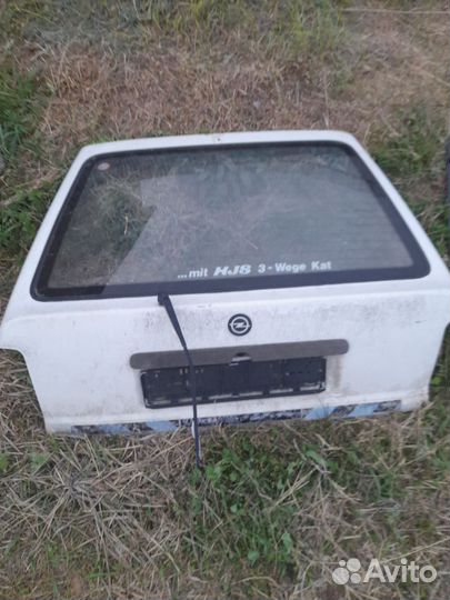 Крышка багажника опель кадет