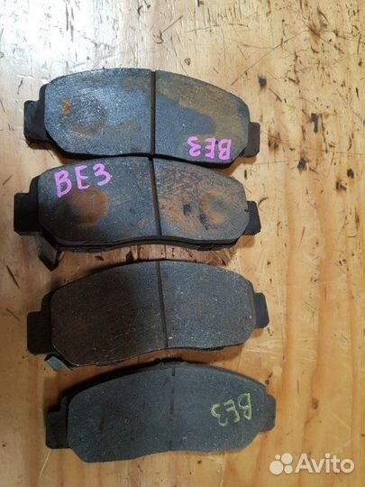 Колодки тормозные перед. honda edix