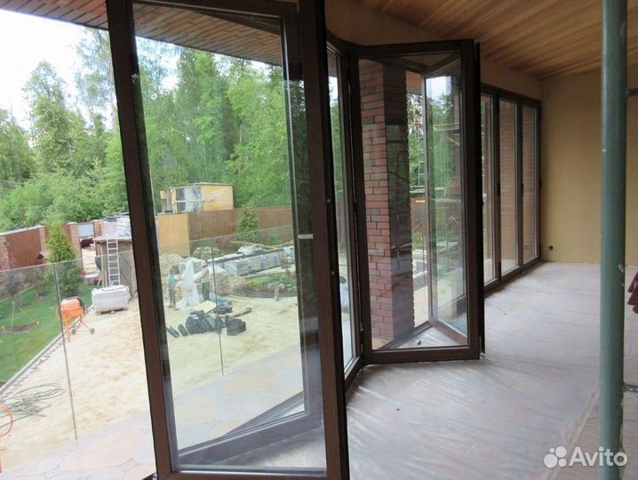 Окно/окна/ остекление балконов под ключ