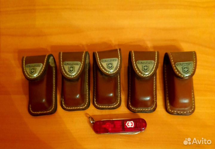 Кожаный чехол victorinox,для ножей