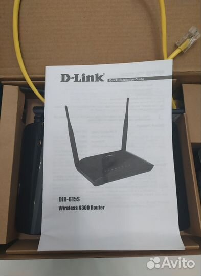 Wi-Fi роутер D-Link DIR-615S