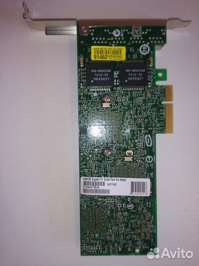 Intel Gigabit ET Quad Port Server Adapter