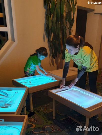 Песочница с подсветкой