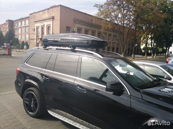 Бокс Terra Drive 500 черный глянцевый на Мерседес