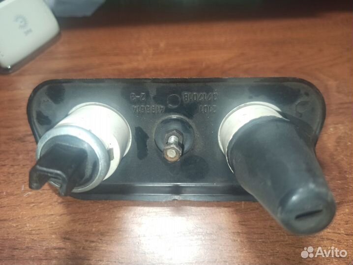 Новый фонарь освещения номерного знака ваз 2101