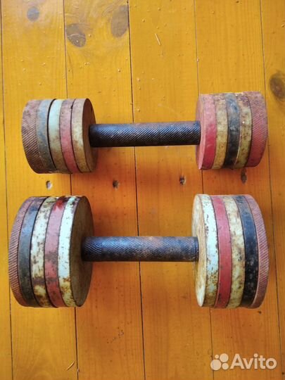 Гантели разборные бу