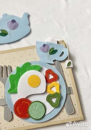 Книга из фетра 