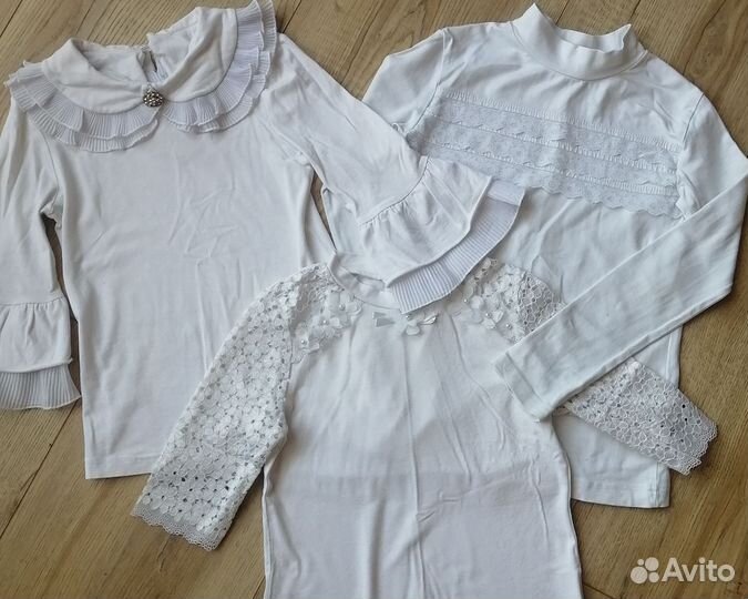 Блузка школьная на 7-8 лет