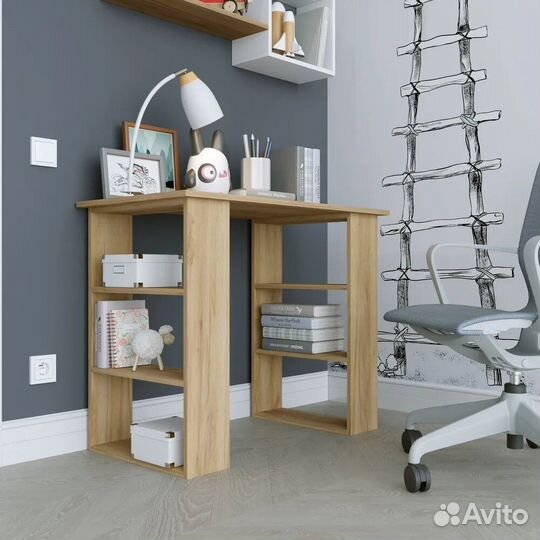 Стол asti 2 (916х750х506) крафт золотой/сонома