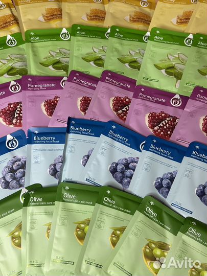 Тканевая маска для лица Уход за лицом Косметика