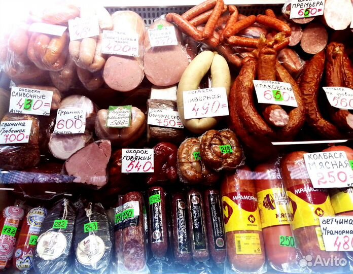 Белорусские колбасы и сыры
