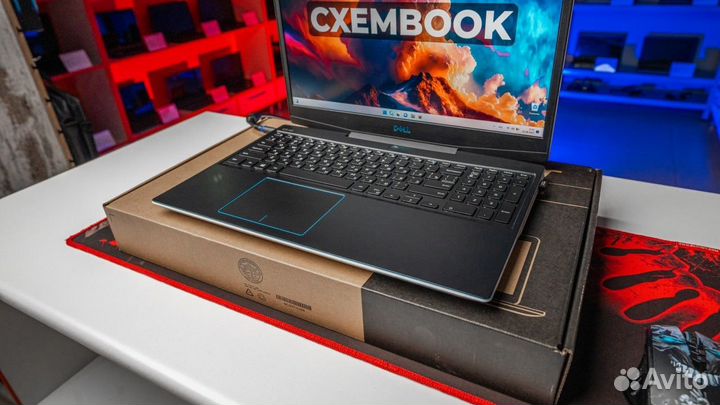 Игровой ноутбук Dell: 16гб, i5-10300H, GTX 1650