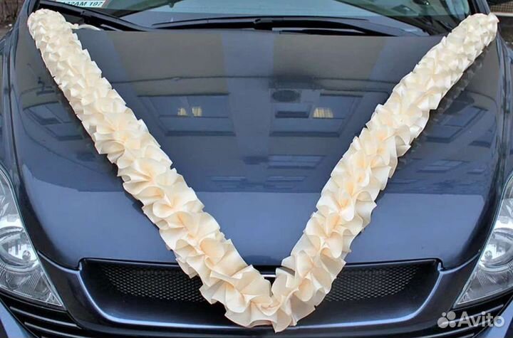 Свадебные украшения на машину продажа