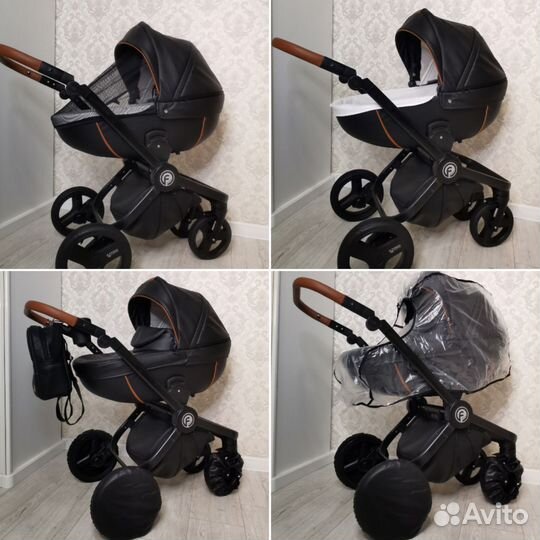 Коляска verdi futuro 3в1 в отличном состоянии
