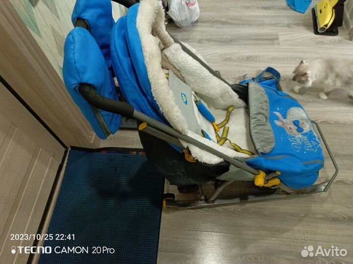 Санки коляска ника 7 6