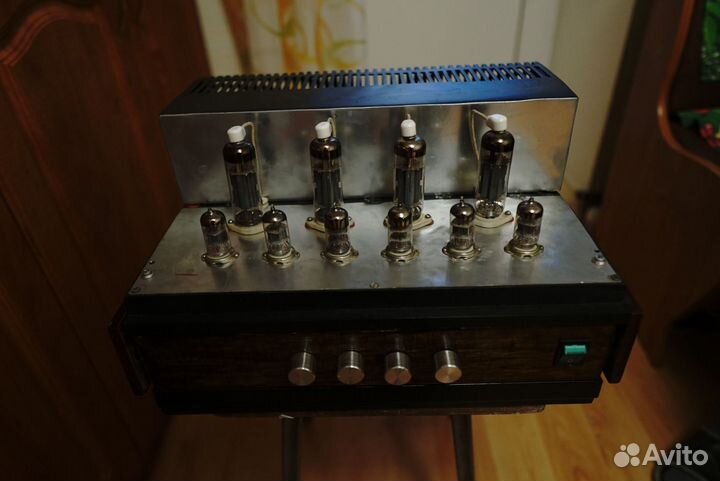 Ламповый усилитель стерео 15в на канал