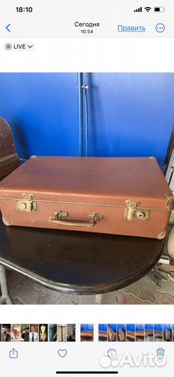 Винтажный чемодан СССР
