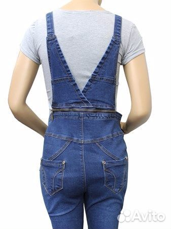 Джинсовый комбенизон для беременных