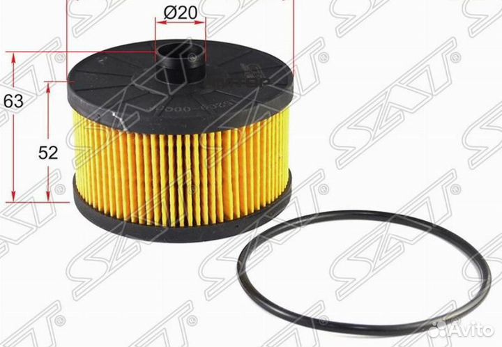 SAT ST-15209-00Q0F Фильтр масляный (картридж) niss