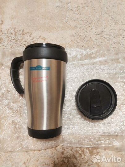 Термо кружка метал 