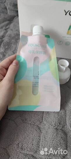 Пакеты для хранения грудного молока youha