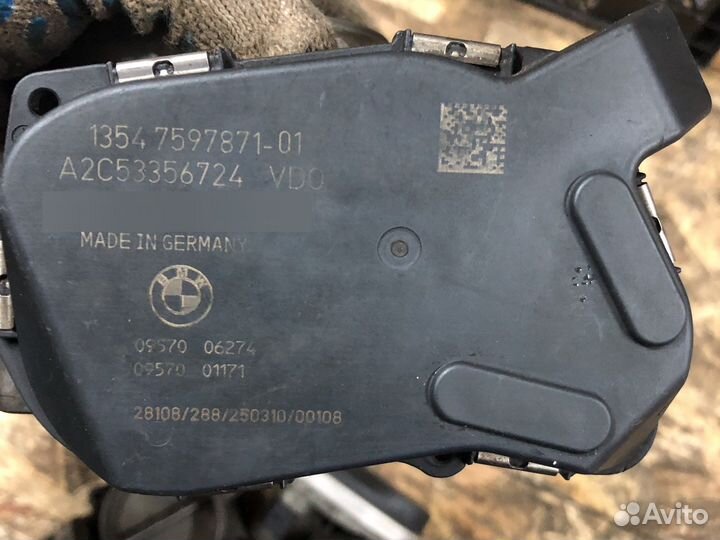 Дроссельная заслонка на BMW N55
