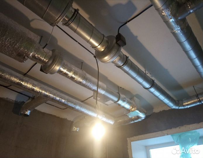 Монтаж вентиляции/кондиционирования 