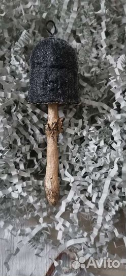 Ватная елочная игрушка