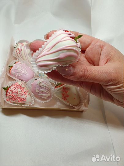 Клубника в шоколаде набор