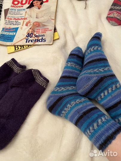 Носки вязаные ручной работы