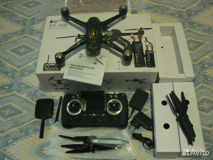 Квадрокоптер hubsan H501S HRO