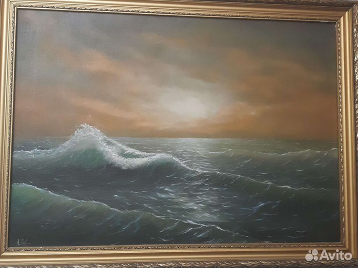 Картина маслом на холсте большая