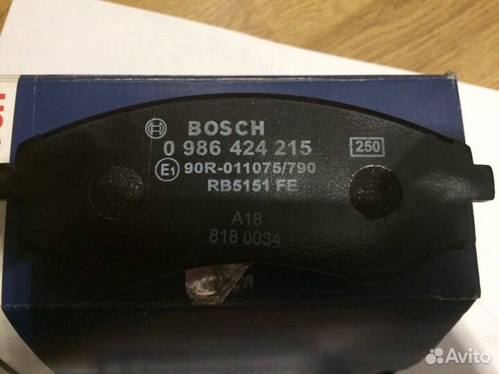 Тормозные колодки 