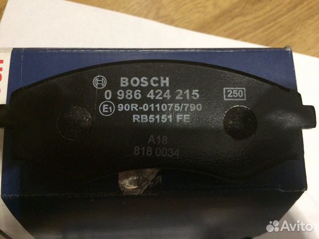 Тормозные колодки 