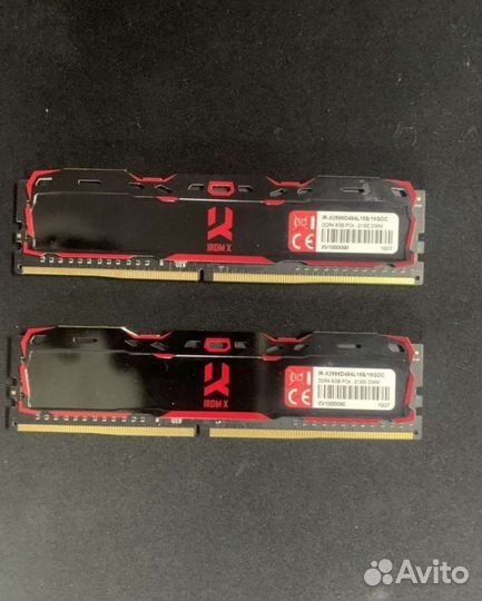 Оперативная память DDR4 16gb (2x8)