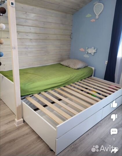 Раздвижная кровать IKEA Kastor