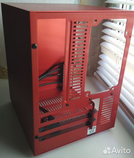 Корпус Jonsbo C2 USB 3.0x2 красный