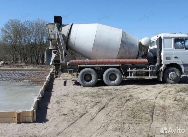 Бетон с завода